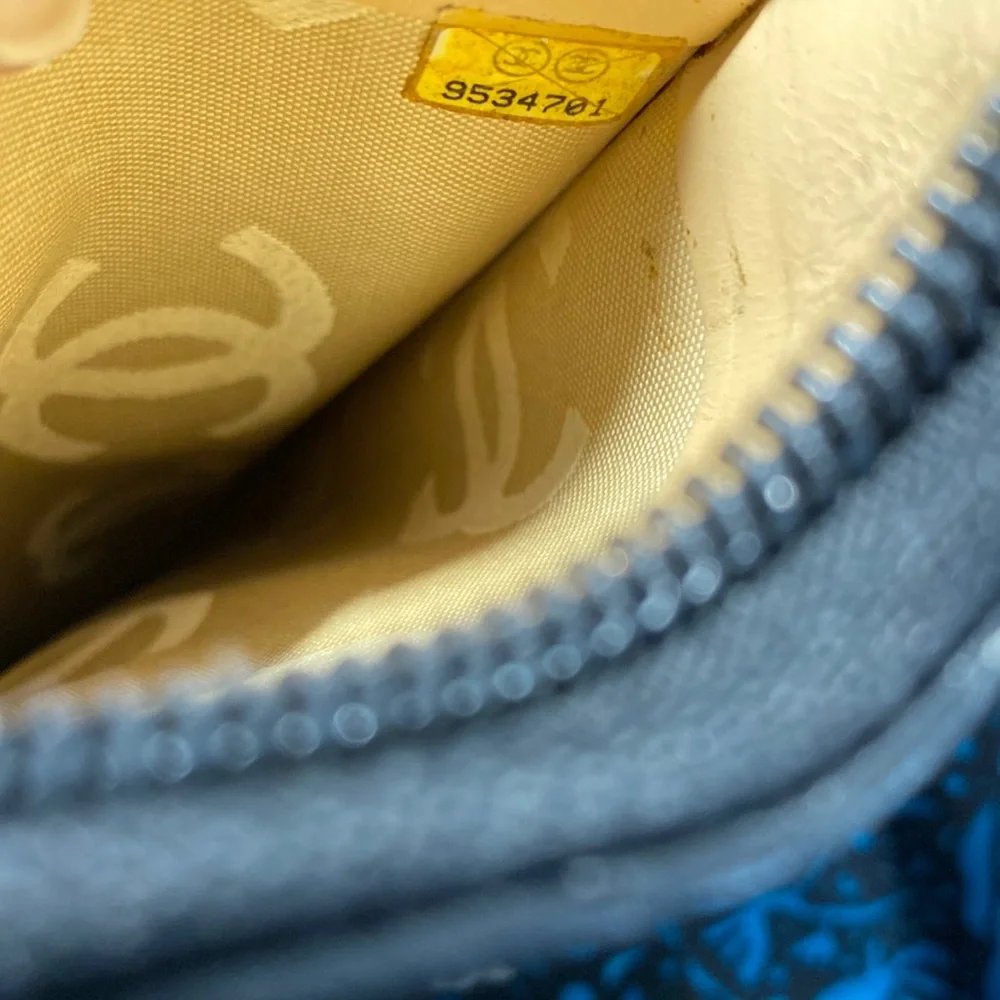 Authentic Chanel Lambskin Cambon Line Organizer Clutch Bag Wallet - Picture 15 of 17